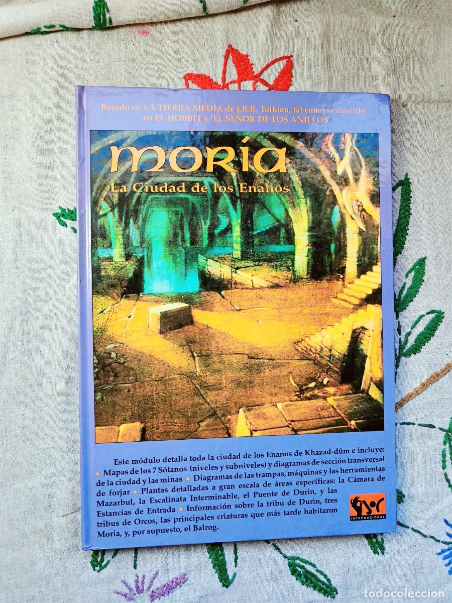 Libros de segunda mano: Moria. La Ciudad de los Enanos. Joc Internacional con la licencia de Iron Crown Enterprises. Supleme