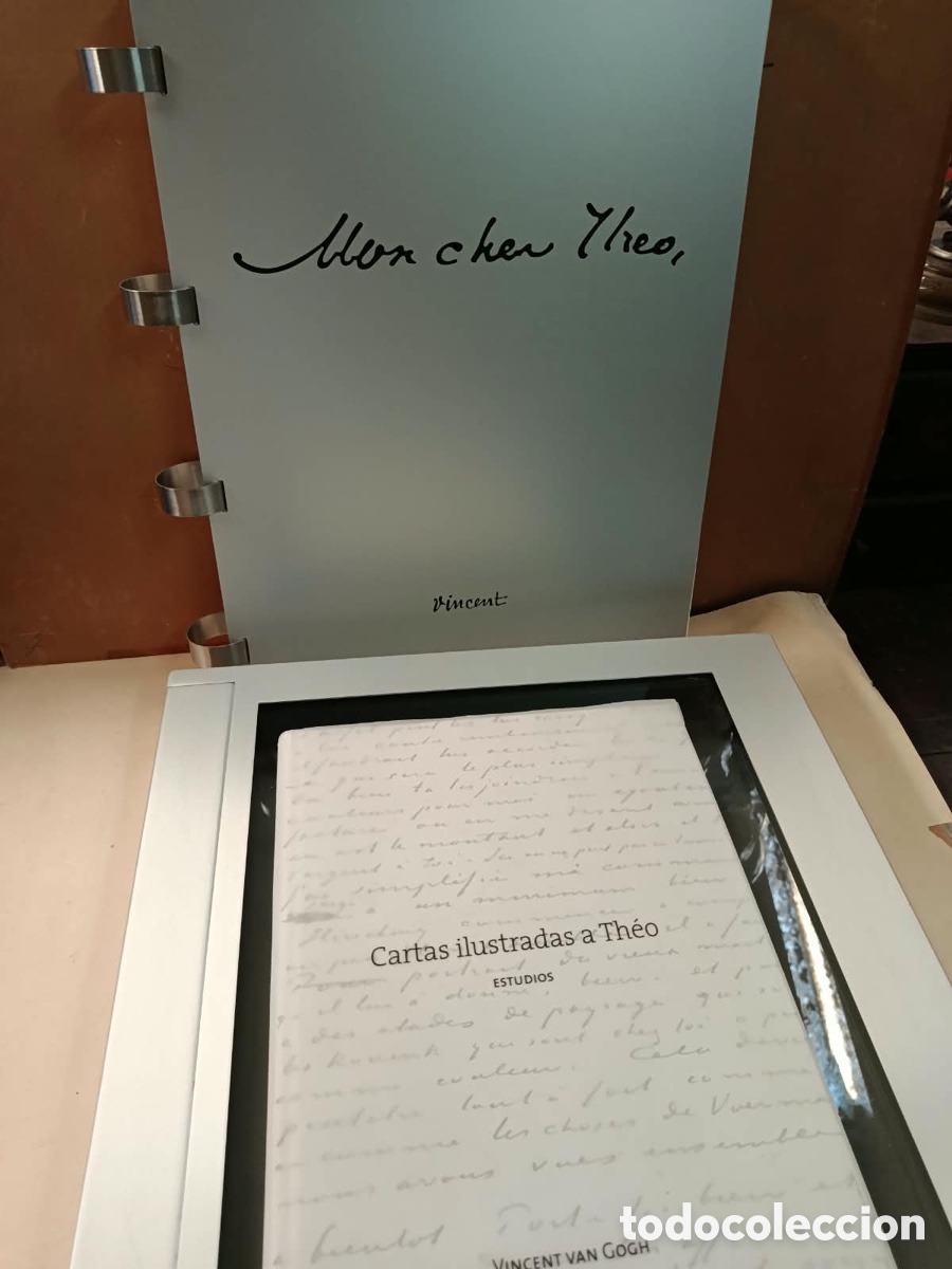 Libros de segunda mano: MON CHER THEO. VANG GOGH. ESTUCHE Y LIBRO - Foto 2