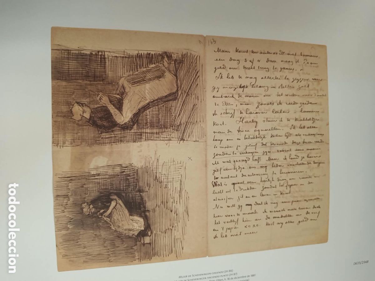 Libros de segunda mano: MON CHER THEO. VANG GOGH. ESTUCHE Y LIBRO - Foto 7