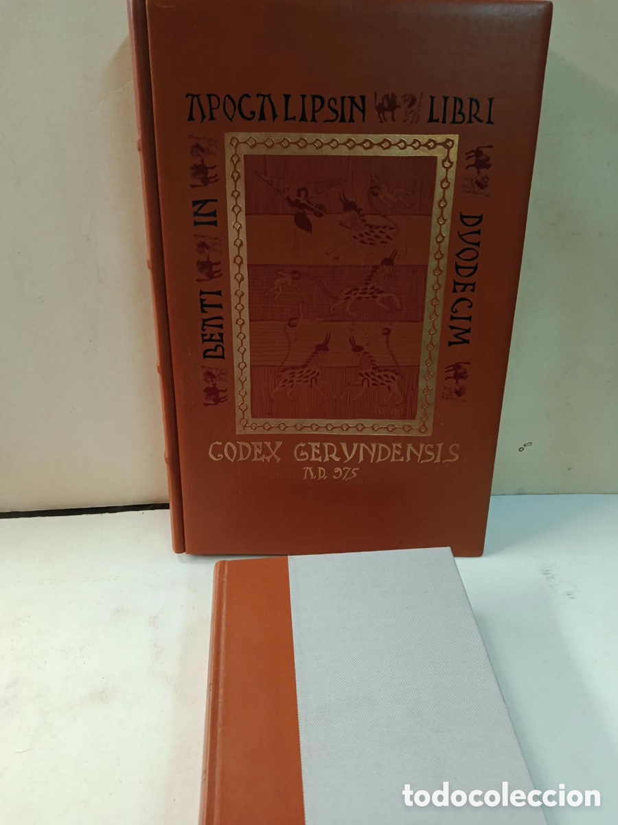 Libros de segunda mano: apocalipsis del Beato de Li&eacute;bana. Edici&oacute;n facs&iacute;mil del c&oacute;dice de Gerona. - Foto 2