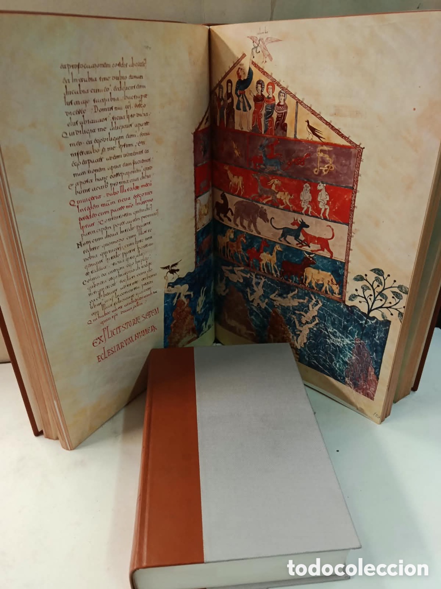 Libros de segunda mano: apocalipsis del Beato de Li&eacute;bana. Edici&oacute;n facs&iacute;mil del c&oacute;dice de Gerona. - Foto 4