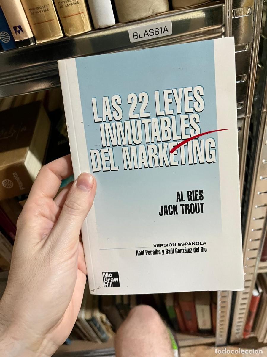 Libros de segunda mano: BLAS81A - Las 22 leyes inmutables del marketing &mdash; Al Ries y Jack Trout &mdash; McGraw-Hill