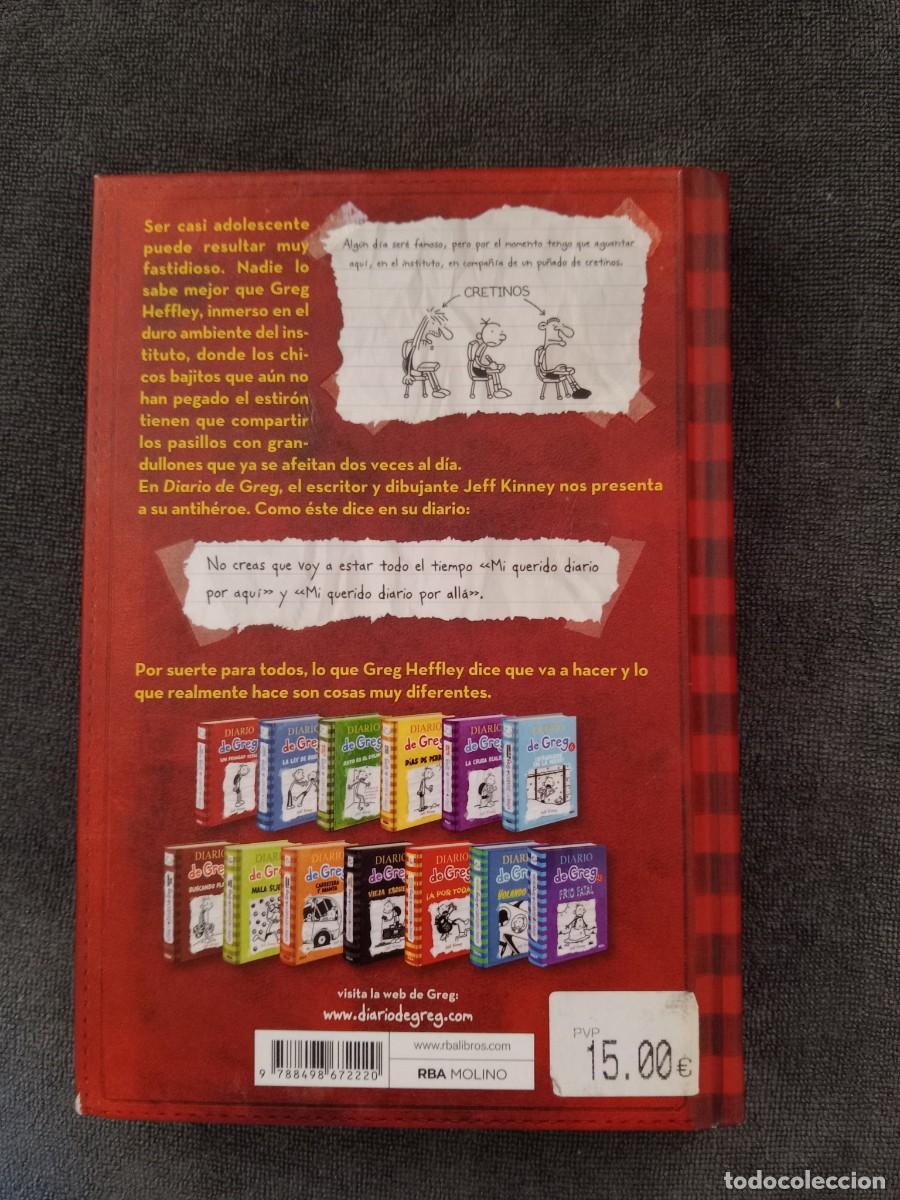 Libros de segunda mano: Diario de Greg. Un Pringao Total. Jeff Kinney - Foto 2