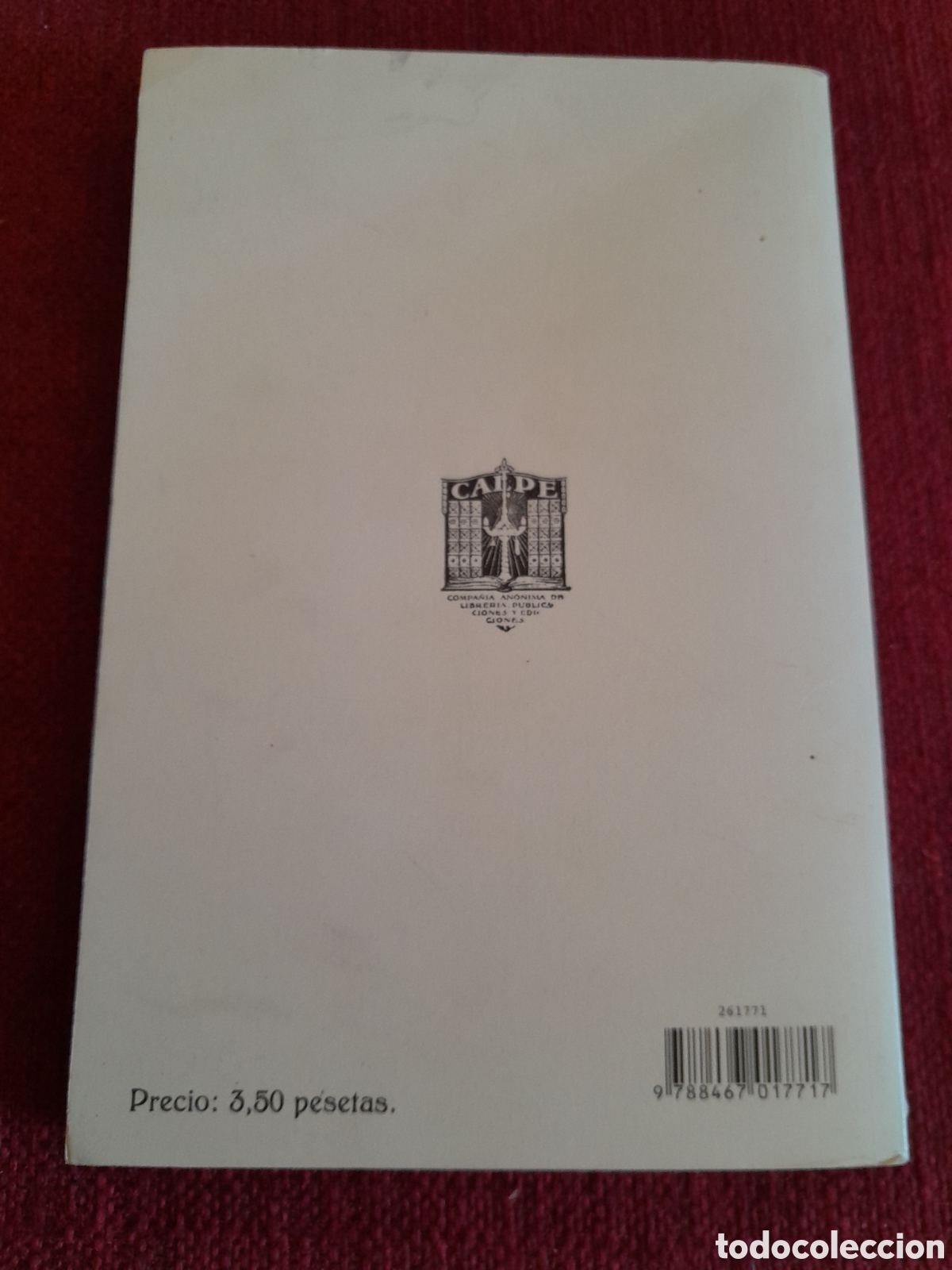 Libros de segunda mano: -El Comandante Pipe y su Padre.Ren&eacute; Benjamin. - Foto 3