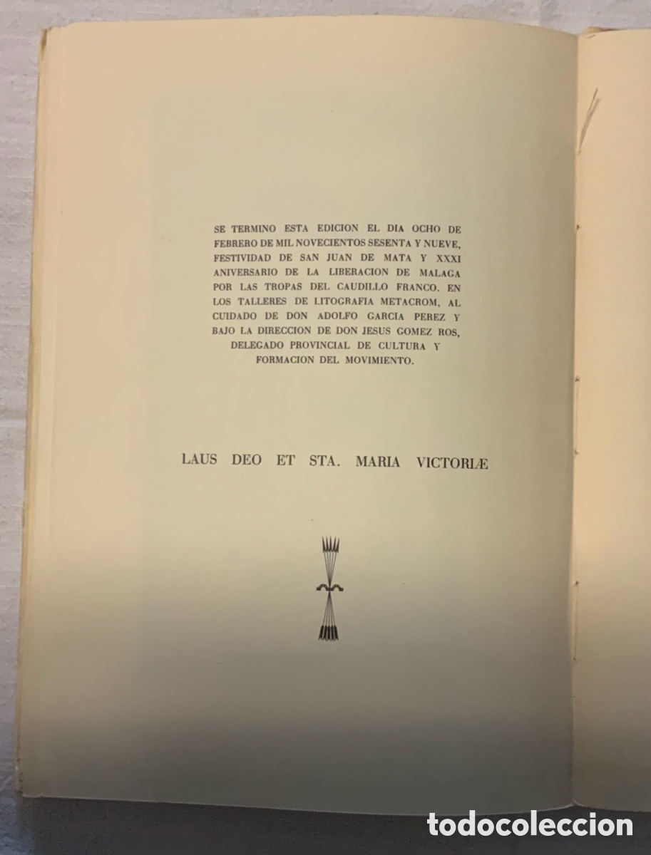 Libros de segunda mano: Lex Flavia Malacitana. Rodr&iacute;guez de Berlanga. 1969 - Foto 6
