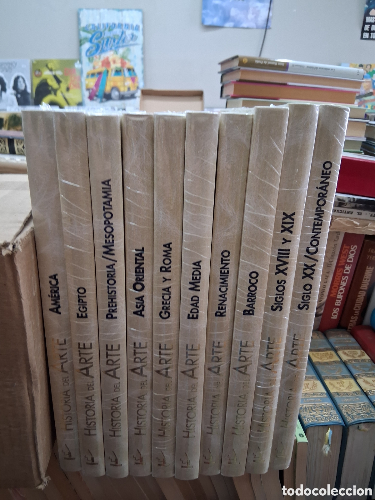 Libros de segunda mano: Historia del arte - 10 vol&uacute;menes precintados