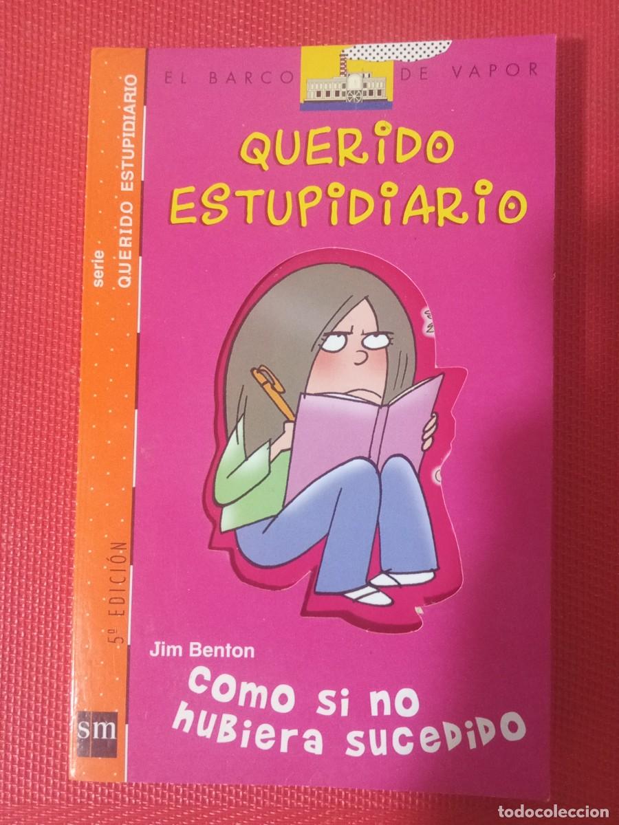 Libros de segunda mano: JIM BENTON.- Querido estupidiario. Como si no hubiera sucedido. Ediciones SM (2009). 18 cm. 107 p&aacute;gi