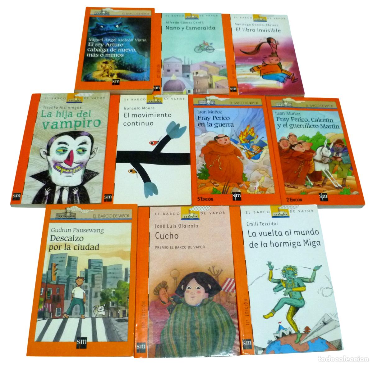Libros de segunda mano: Lote de libros Colecci&oacute;n El Barco de Vapor. A partir de 9 a&ntilde;os.