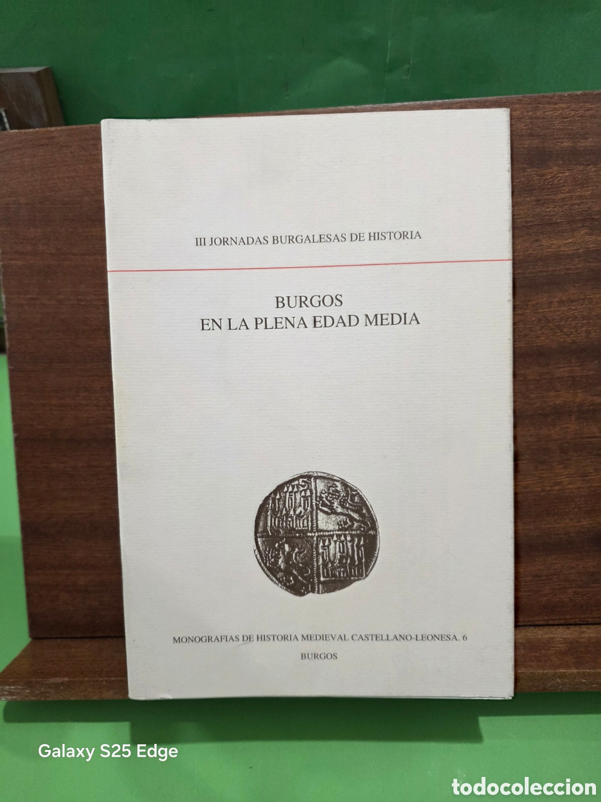 Libros de segunda mano: &rdquo;&rdquo;BURGOS EN LA PLENA EDAD MEDIA&rdquo;&rdquo;...III JORNADAS BURGALESAS DE HISTORIA...MONOGRAFIAS DE HISTORIA.6.