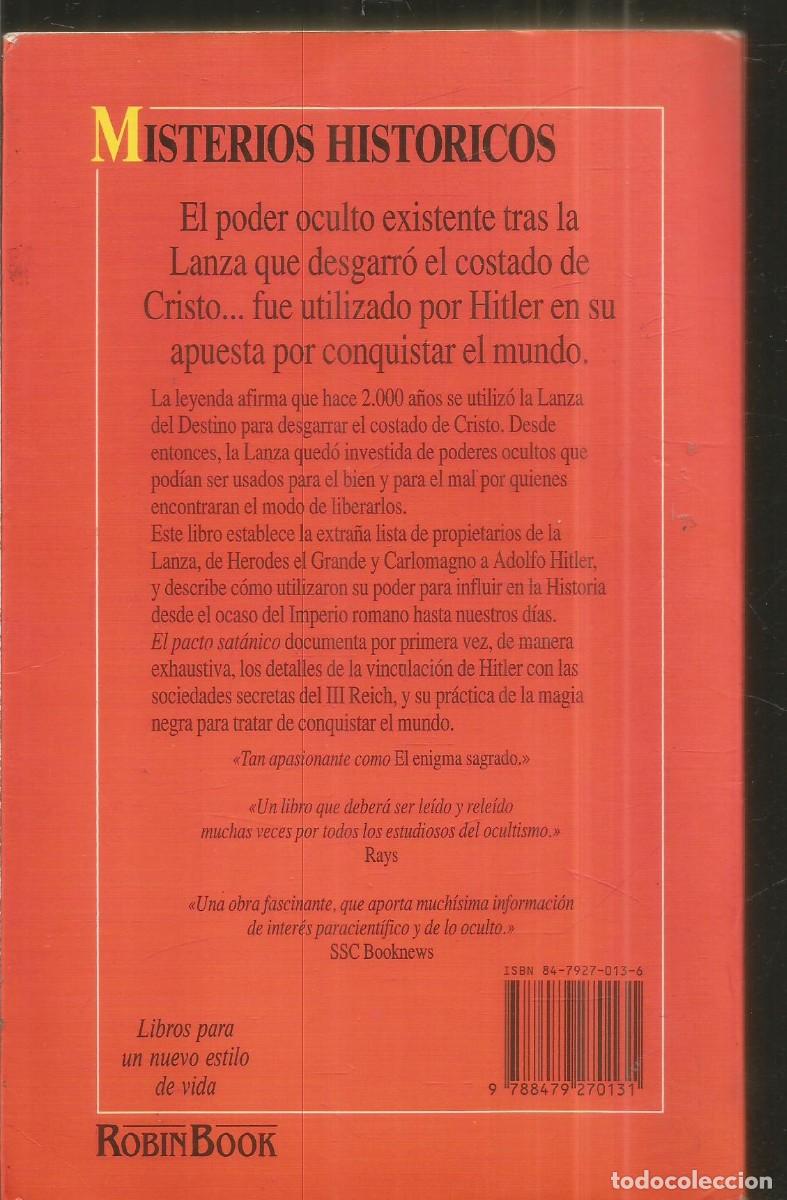 Libros de segunda mano: TREVOR RAVENSCROFT. EL PACTO SATANICO. ROBINBOOK. ROBIN BOOK - Foto 2