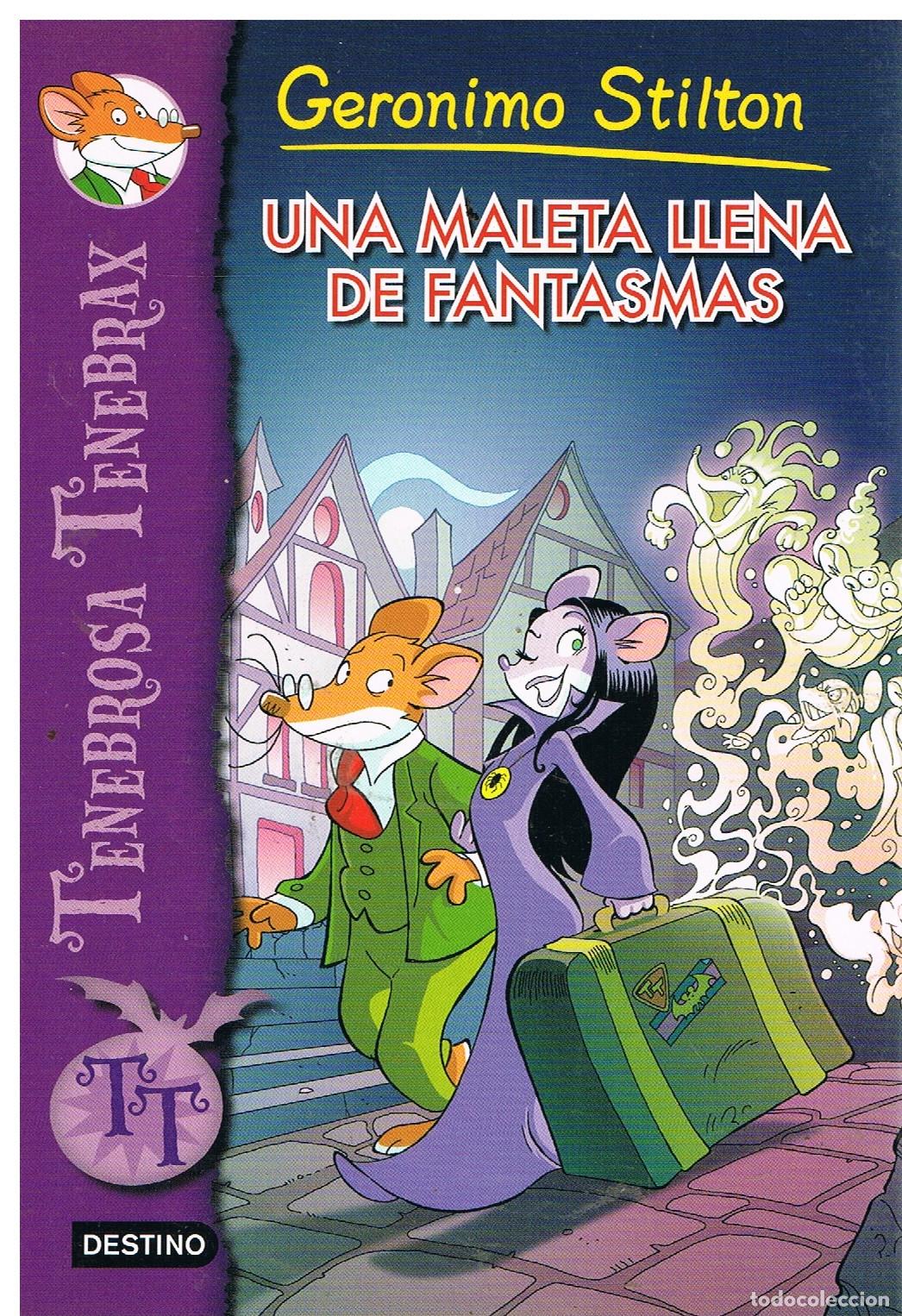Libros de segunda mano: Una maleta llena de fantasmas: - Stilton, Ger&oacute;nimo