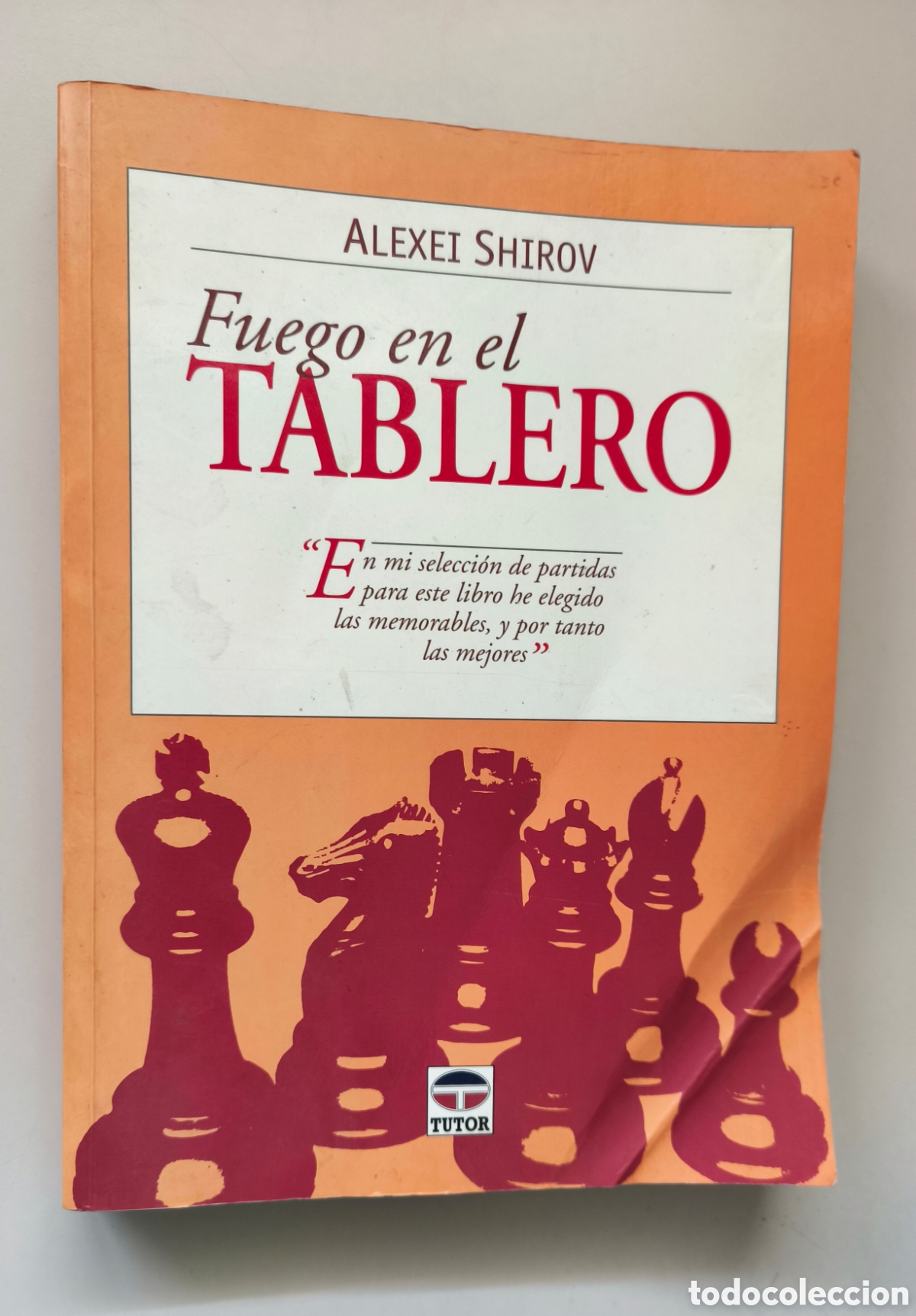 Libros de segunda mano: Fuego en el tablero: Mis mejores partidas, escrito por el Gran Maestro Alexei Shirov