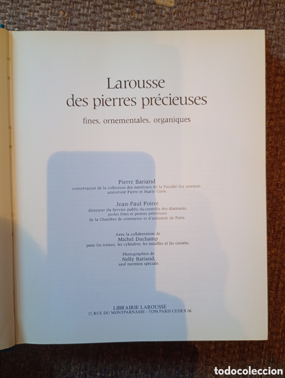 Libros de segunda mano: Larousse des pierres precieuses idioma franc&eacute;s - Foto 3