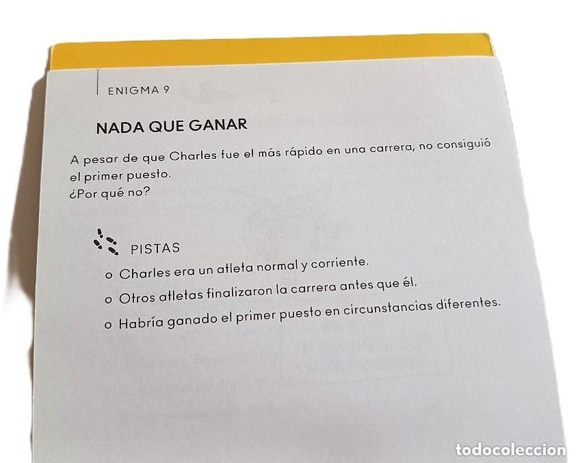 Libros de segunda mano: Curioso libro antiguo sobre enigmas. - Foto 3