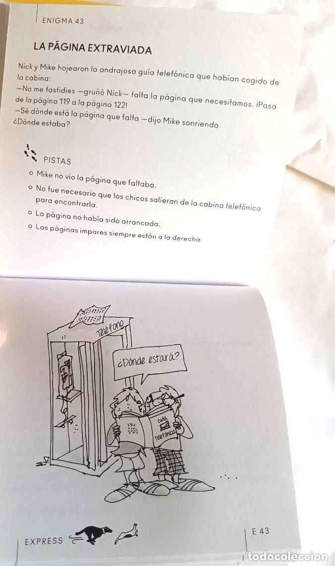Libros de segunda mano: Curioso libro antiguo sobre enigmas. - Foto 4