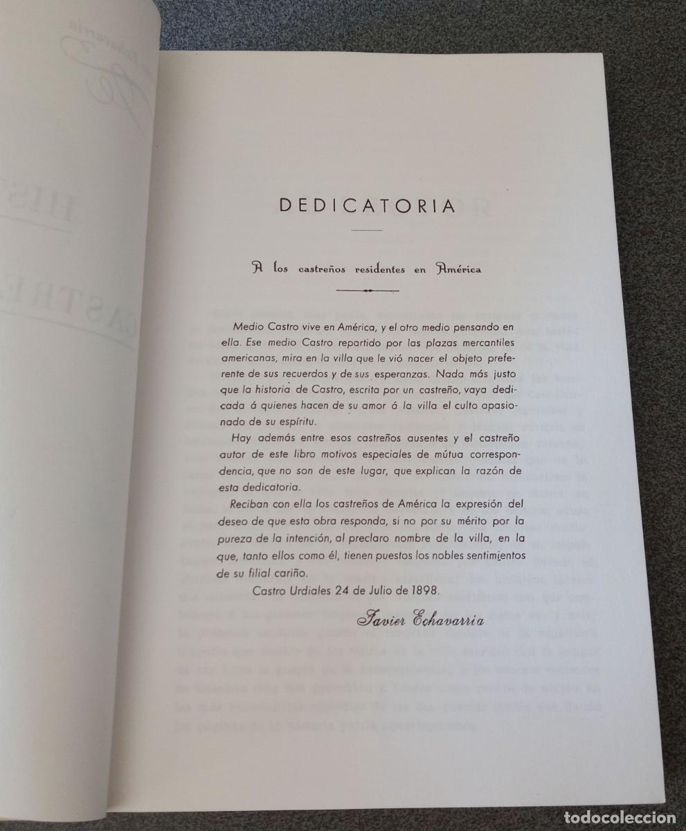 Libros de segunda mano: Recuerdos Hist&oacute;ricos Castre&ntilde;os Javier Echevarr&iacute;a - Foto 5