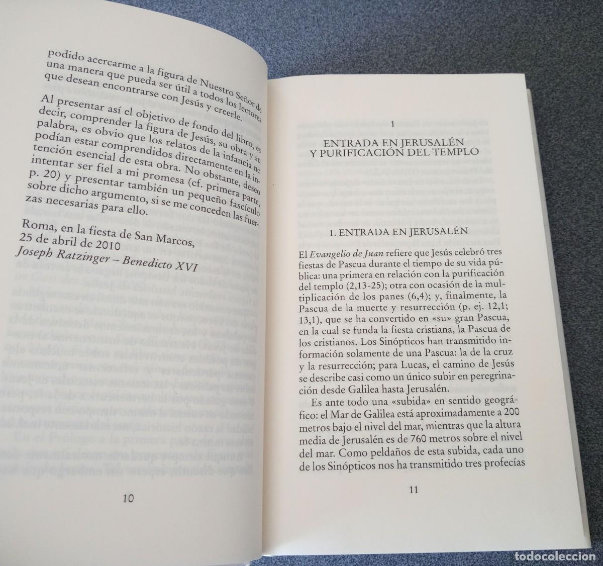 Libros de segunda mano: Jes&uacute;s De Nazaret Joseph Ratzinger Benedicto XVI - Foto 5