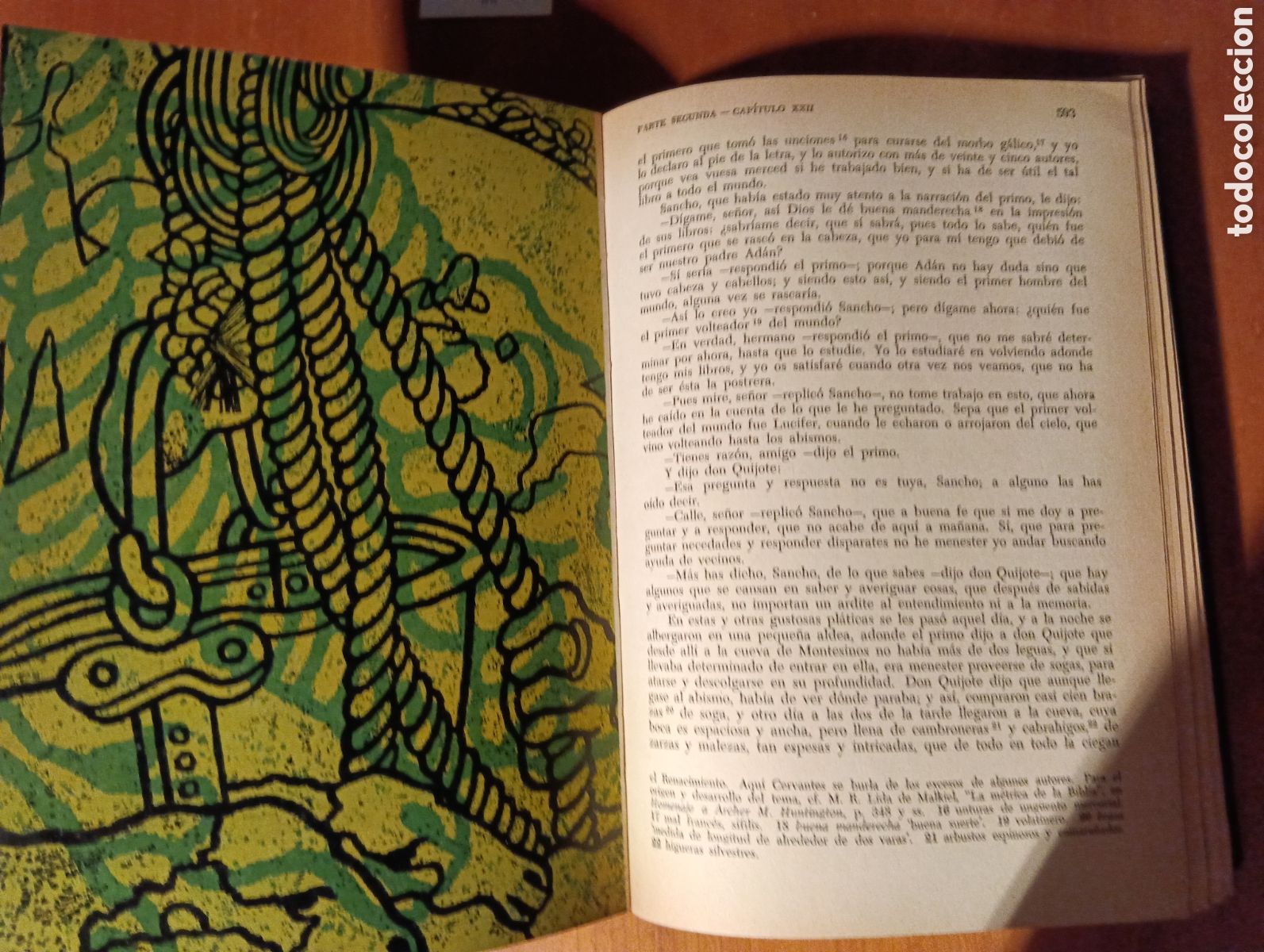 Libros de segunda mano: El ingenioso hidalgo Don Quijote de la Mancha 2 vol. - Foto 3