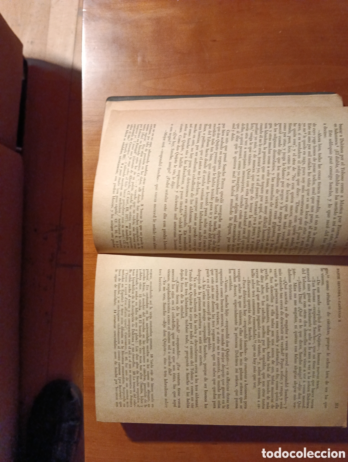 Libros de segunda mano: El ingenioso hidalgo Don Quijote de la Mancha 2 vol. - Foto 5