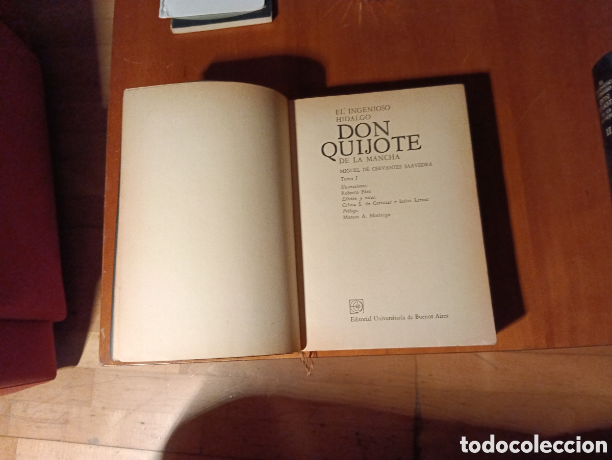 Libros de segunda mano: El ingenioso hidalgo Don Quijote de la Mancha 2 vol. - Foto 7