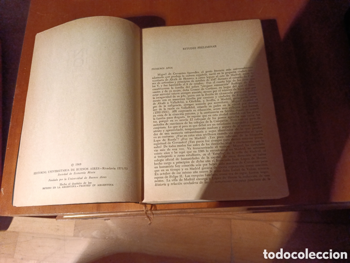 Libros de segunda mano: El ingenioso hidalgo Don Quijote de la Mancha 2 vol. - Foto 8