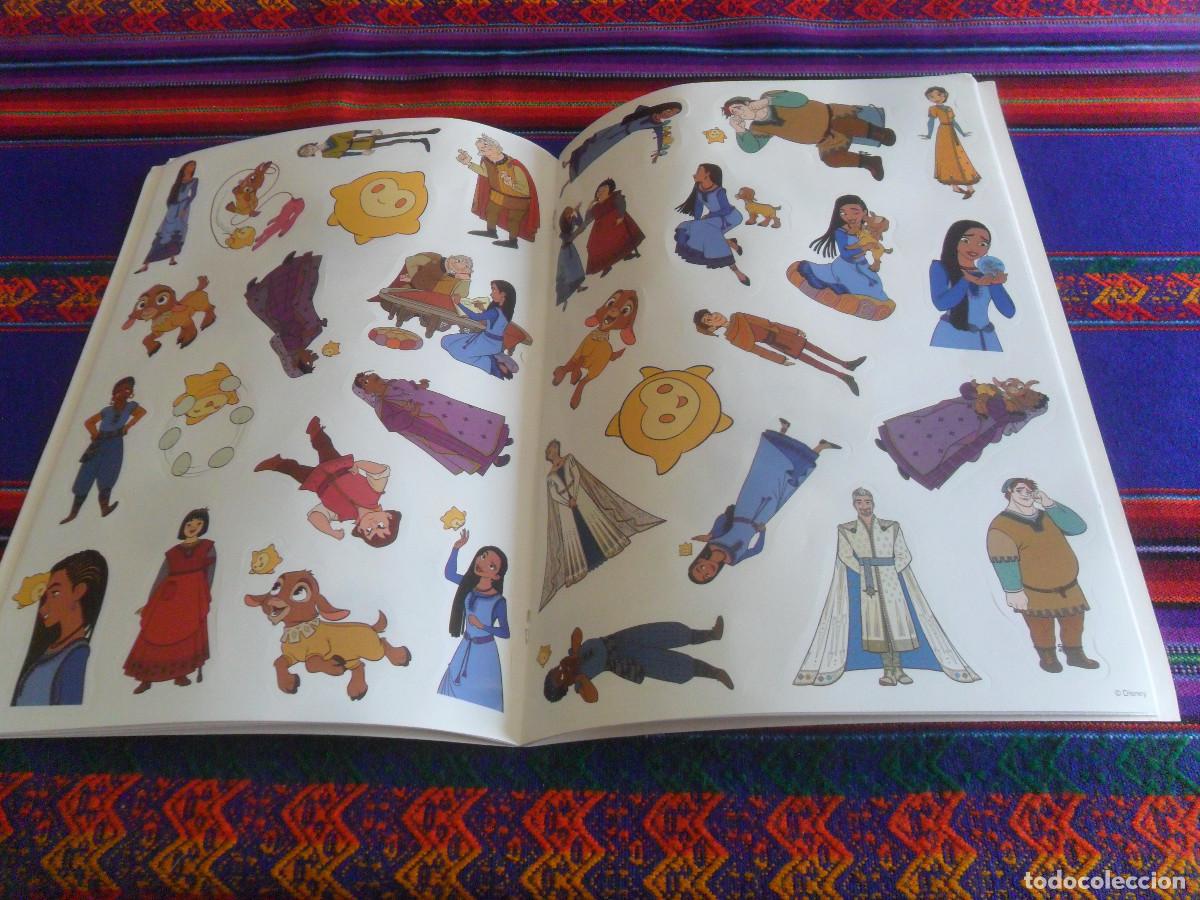 Libros de segunda mano: SIN USO, DISNEY WISH EL PODER DE LOS DESEOS LIBRO DE PEGATINAS Y SUPER COLOR. LIBROS DISNEY 2023. - Foto 6