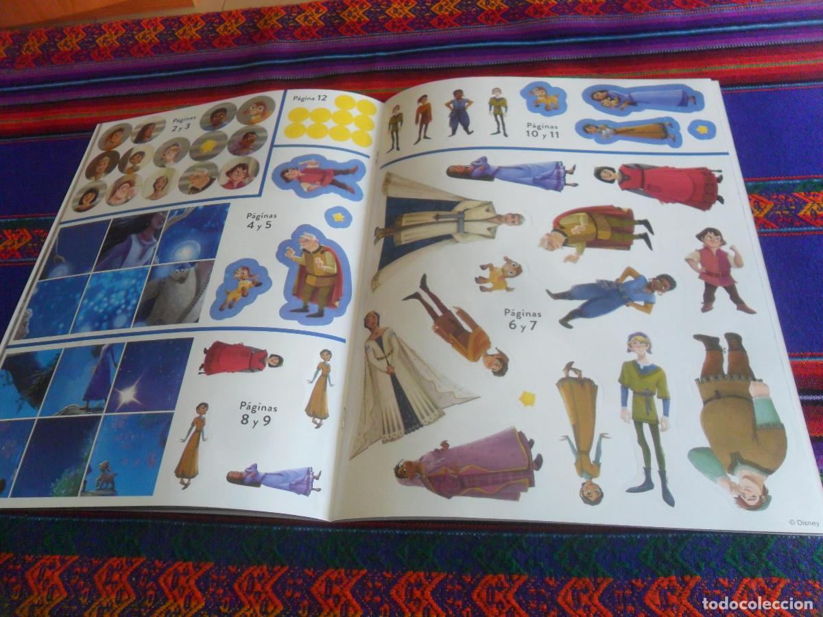 Libros de segunda mano: SIN USO, DISNEY WISH EL PODER DE LOS DESEOS LIBRO DE PEGATINAS Y SUPER COLOR. LIBROS DISNEY 2023. - Foto 12