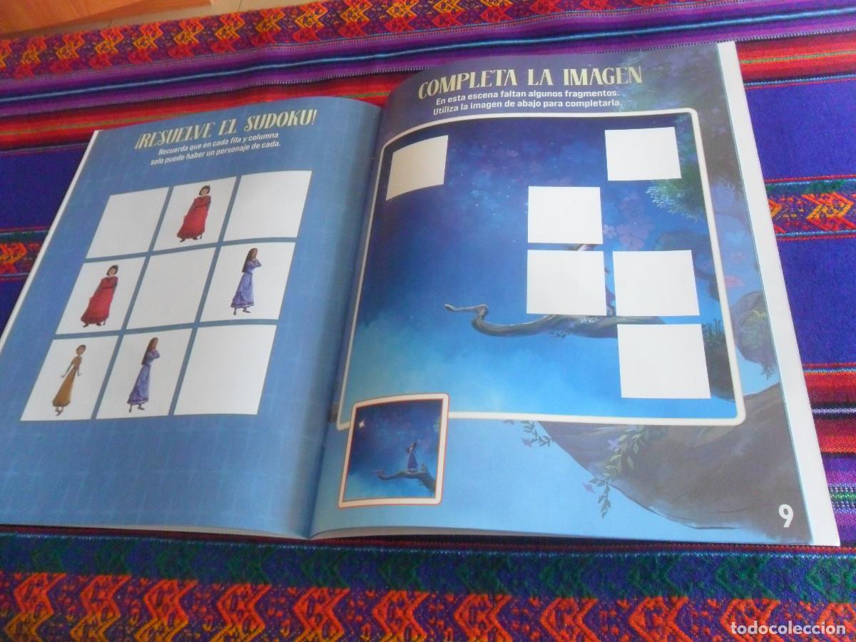 Libros de segunda mano: SIN USO, DISNEY WISH EL PODER DE LOS DESEOS LIBRO DE PEGATINAS Y SUPER COLOR. LIBROS DISNEY 2023. - Foto 13