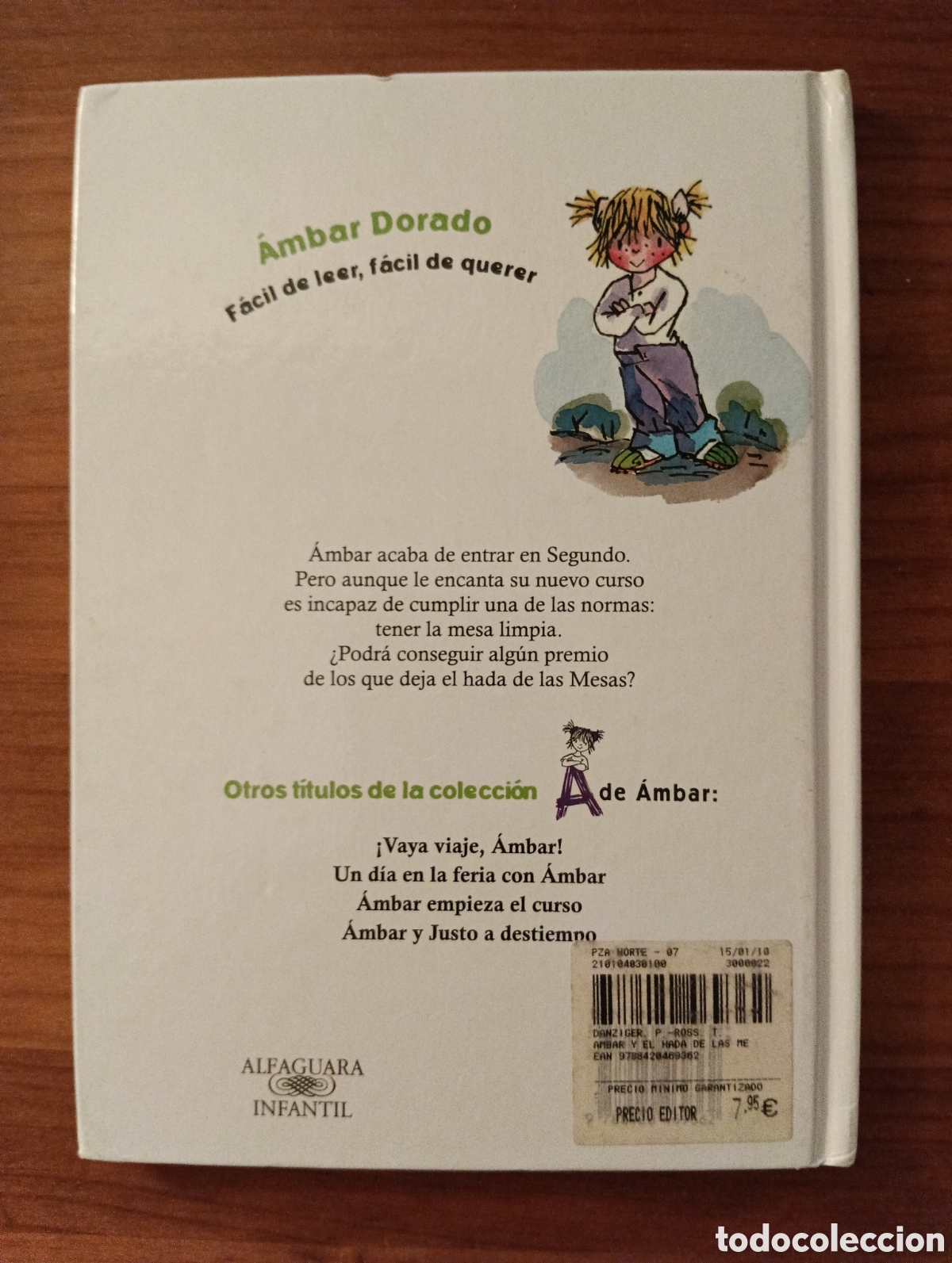 Libros de segunda mano: Ambar y el hada de las mesas, Paula Danziger - Foto 5