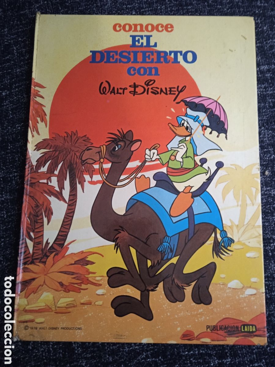 Libros de segunda mano: CONOCE EL DESIERTO - WALT DISNEY. -ED. LAIDA