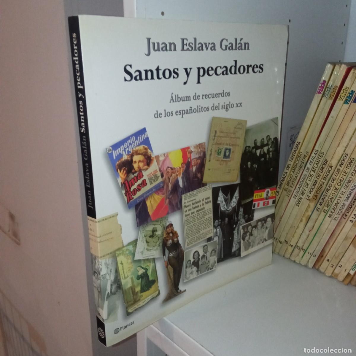 Libros de segunda mano: Santos y pecadores &ndash; Juan Eslava Gal&aacute;n - Foto 1