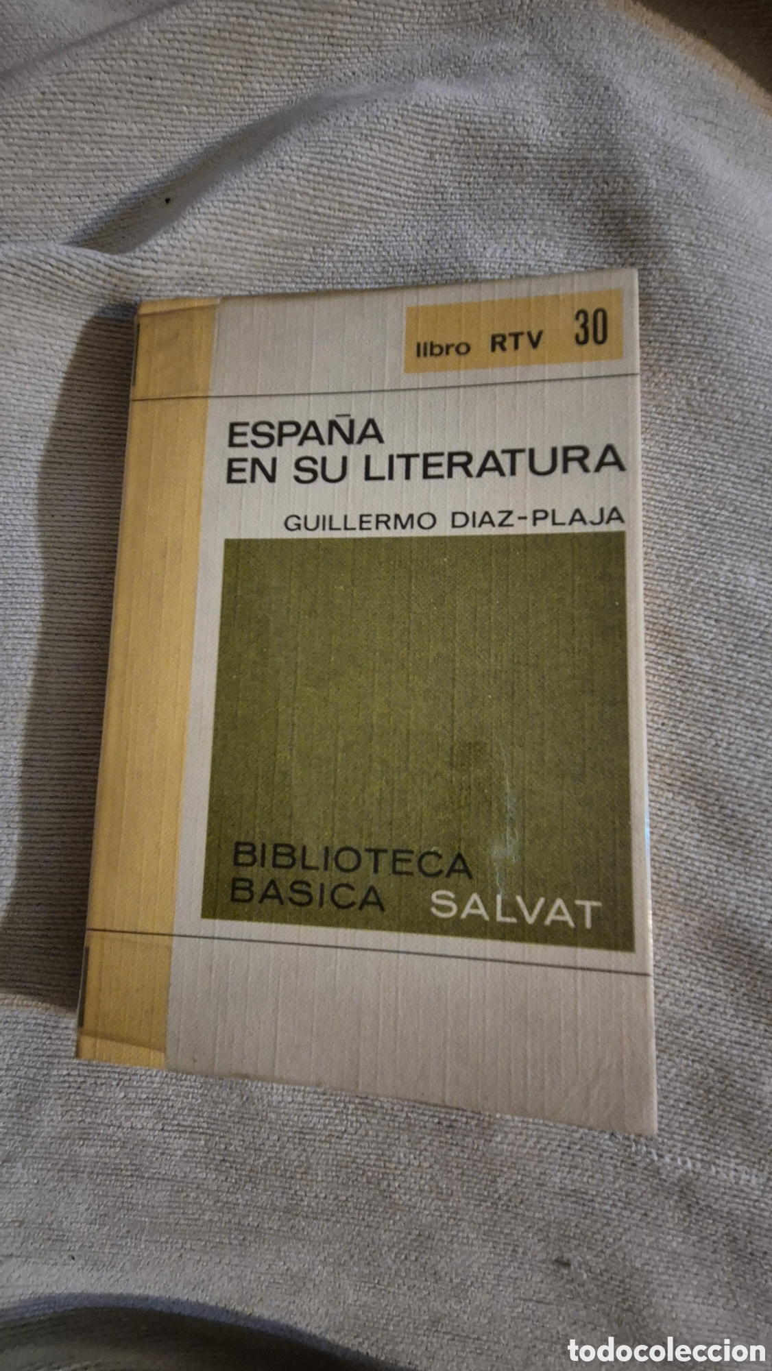 Libros de segunda mano: Libro Espa&ntilde;a en su Literatura. Salvat 1969