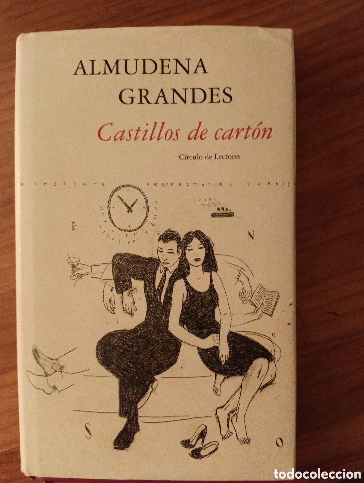 Libros de segunda mano: Castillos de cart&oacute;n, Almudena Grandes, C&iacute;rculo de Lectores