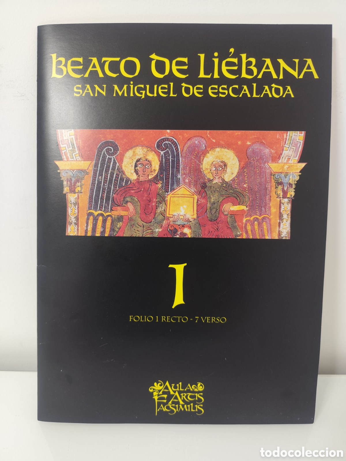 Libri di seconda mano: BEATO DE LIEBANA SAN MIGUEL DE ESCALADA. I FOLIO 1 RECTO- 7 VERSO. AULA ARTIS FACSIMILIS