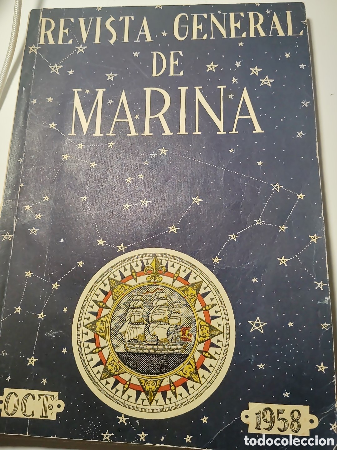 Libros de segunda mano: Revista general de la Marina. Octubre de 1958