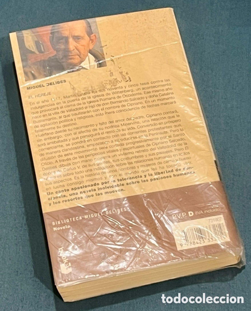 Libros de segunda mano: Libro. Miguel Delibes. &ldquo;El hereje&rdquo;. Booket. 2002. - Foto 2