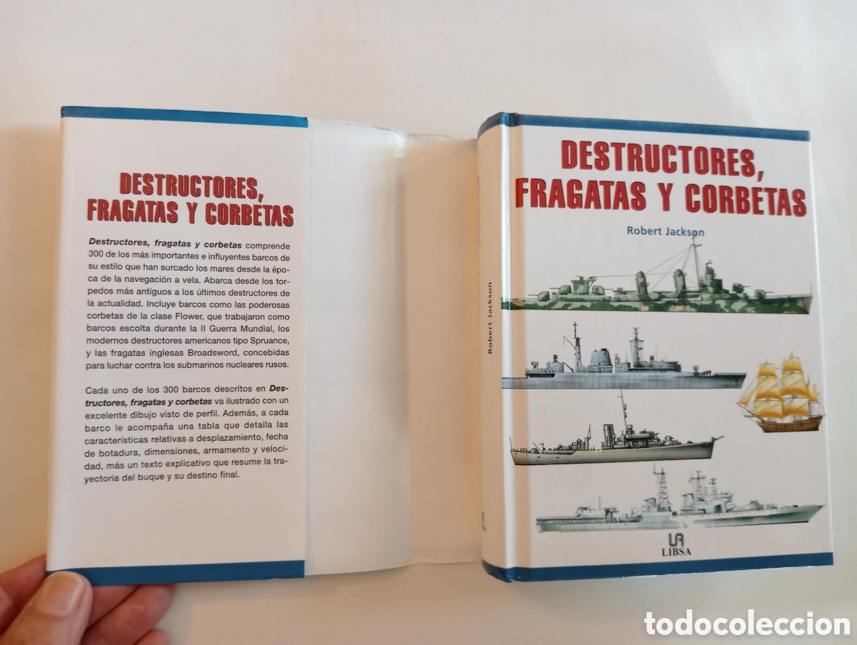 Libros de segunda mano: Destructores Fragatas Y Corbetas / Jackson Robert - Foto 2