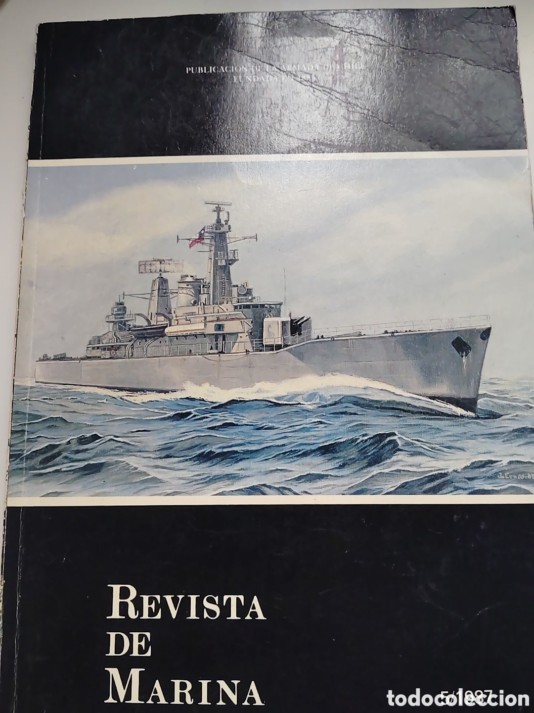 Libros de segunda mano: Revista de Marina de Chile. 5/1987