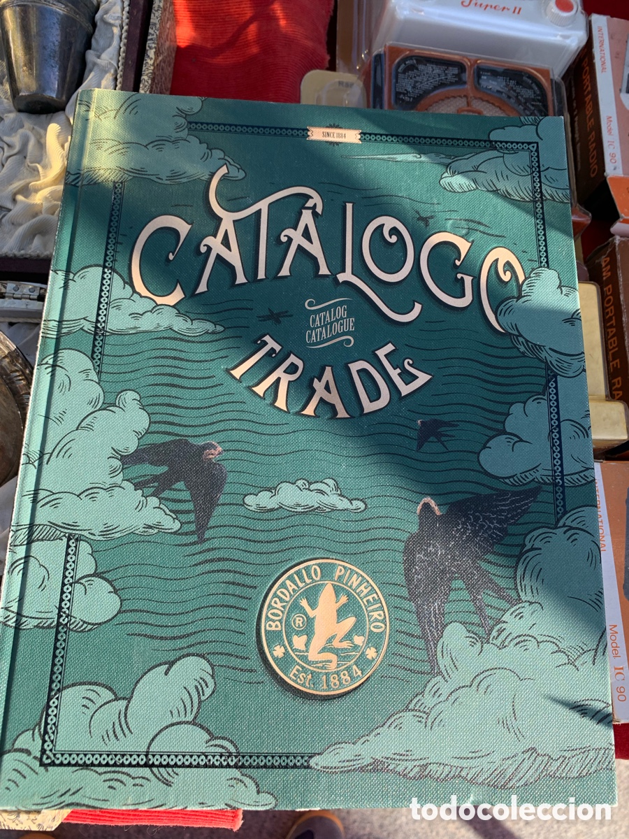 Libros de segunda mano: Cat&aacute;logo trade Bordallo Pinheiro .ceramica