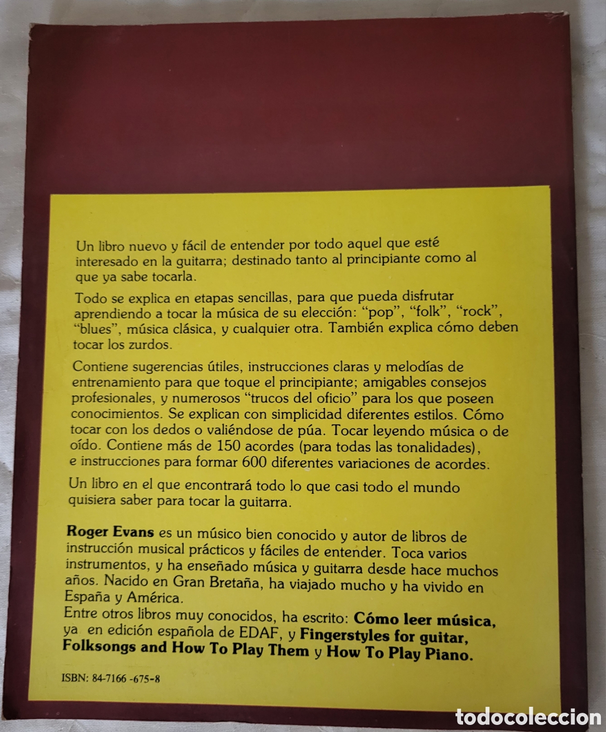 Libros de segunda mano: Como tocar la guitarra/Roger Evans - Foto 2