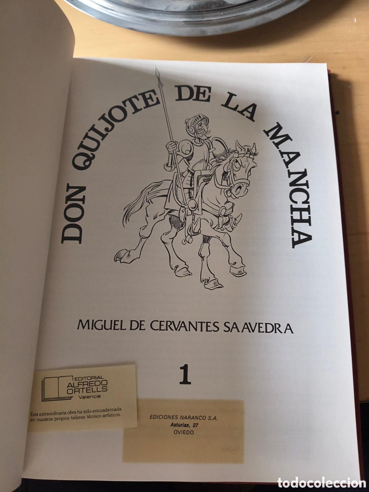 Libros de segunda mano: Don Quijote de la Macha. Ilustraci&oacute;n tipo comic 1982 - Foto 2