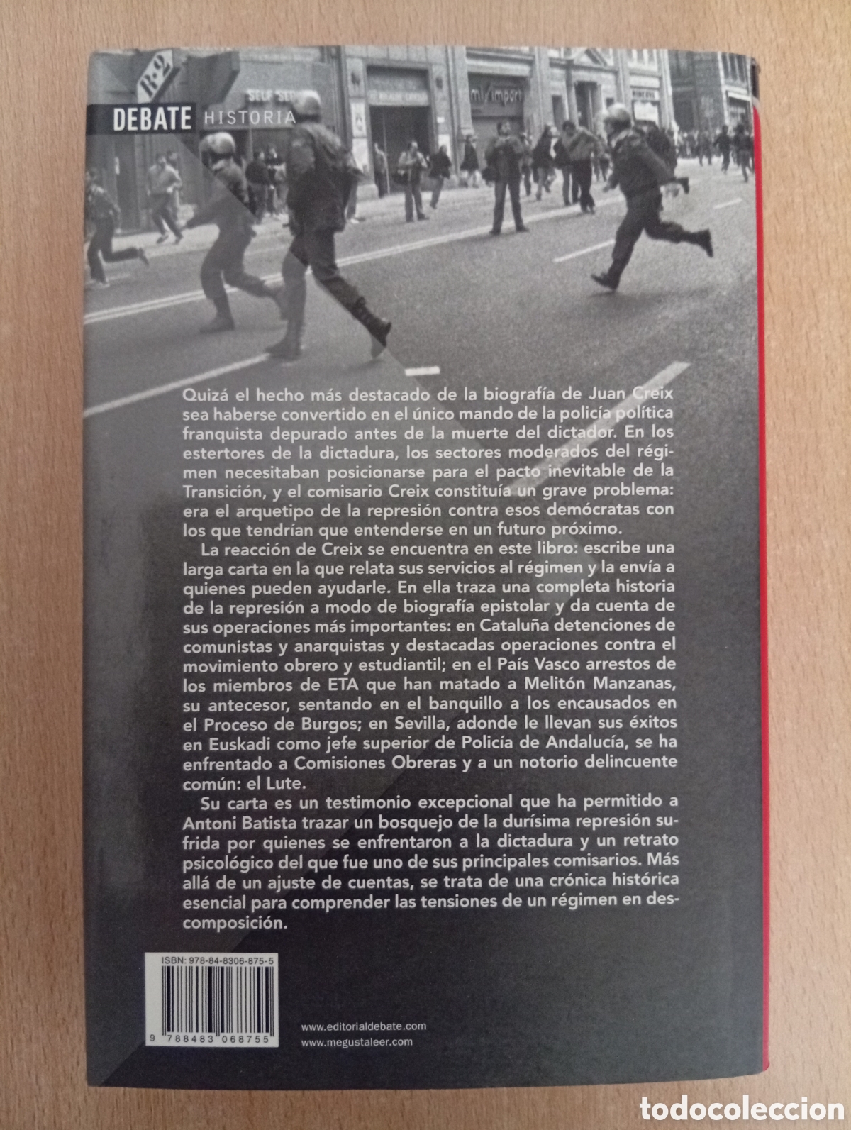 Libros de segunda mano: LA CARTA. Antoni Batista. Editorial Debate - Foto 2