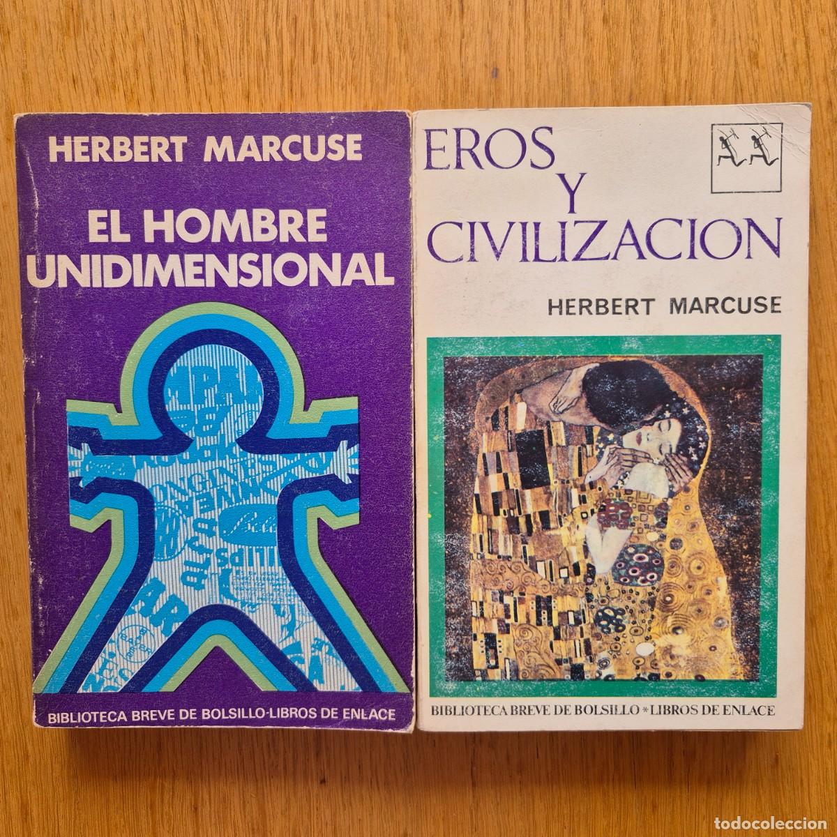 Libros de segunda mano: MARCUSE - EL HOMBRE UNIDIMENSIONAL, EROS Y CIVILIZACION