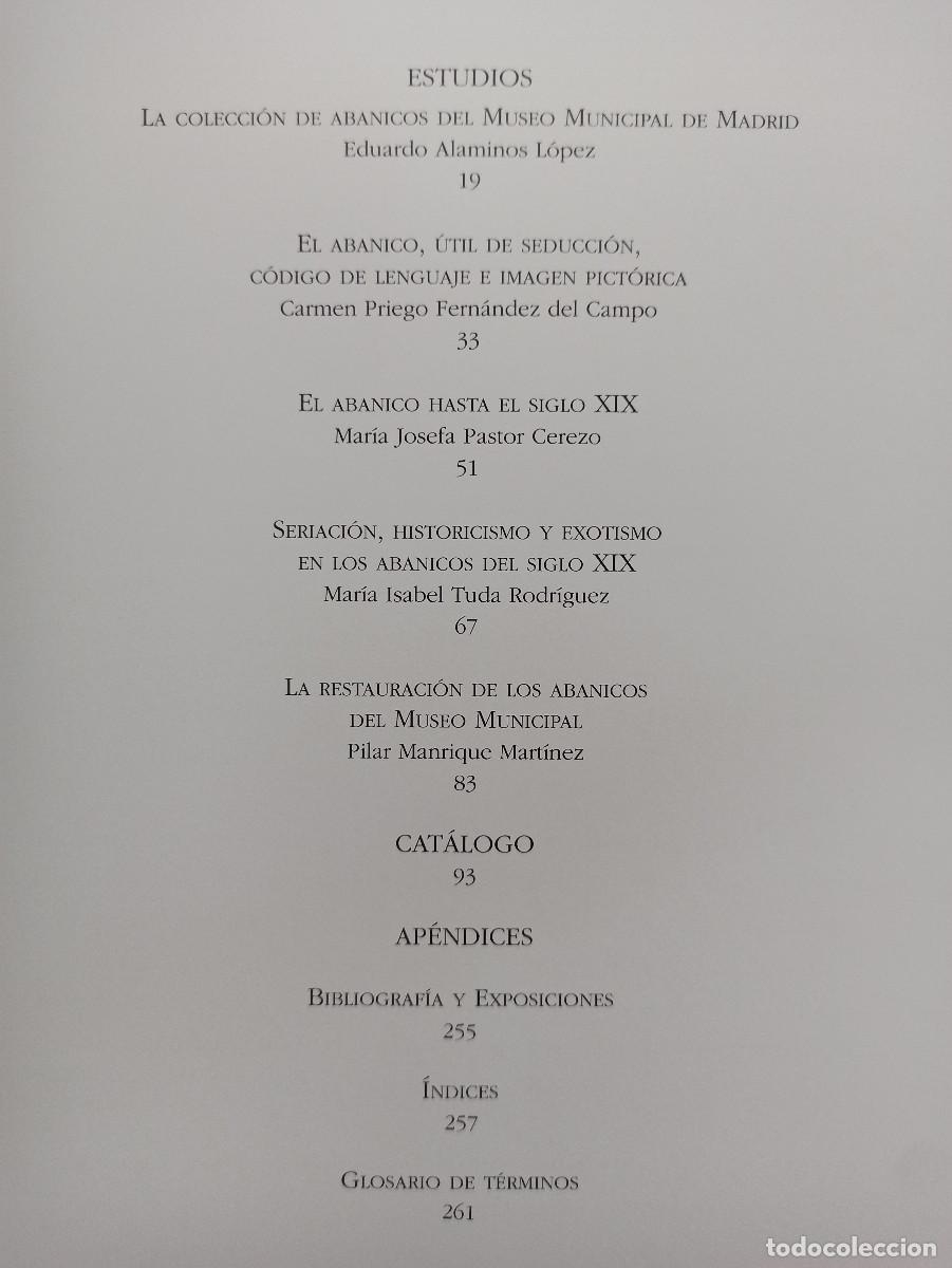 Libros de segunda mano: Abanicos. La colecci&oacute;n del Museo Municipal de Madrid - Foto 2