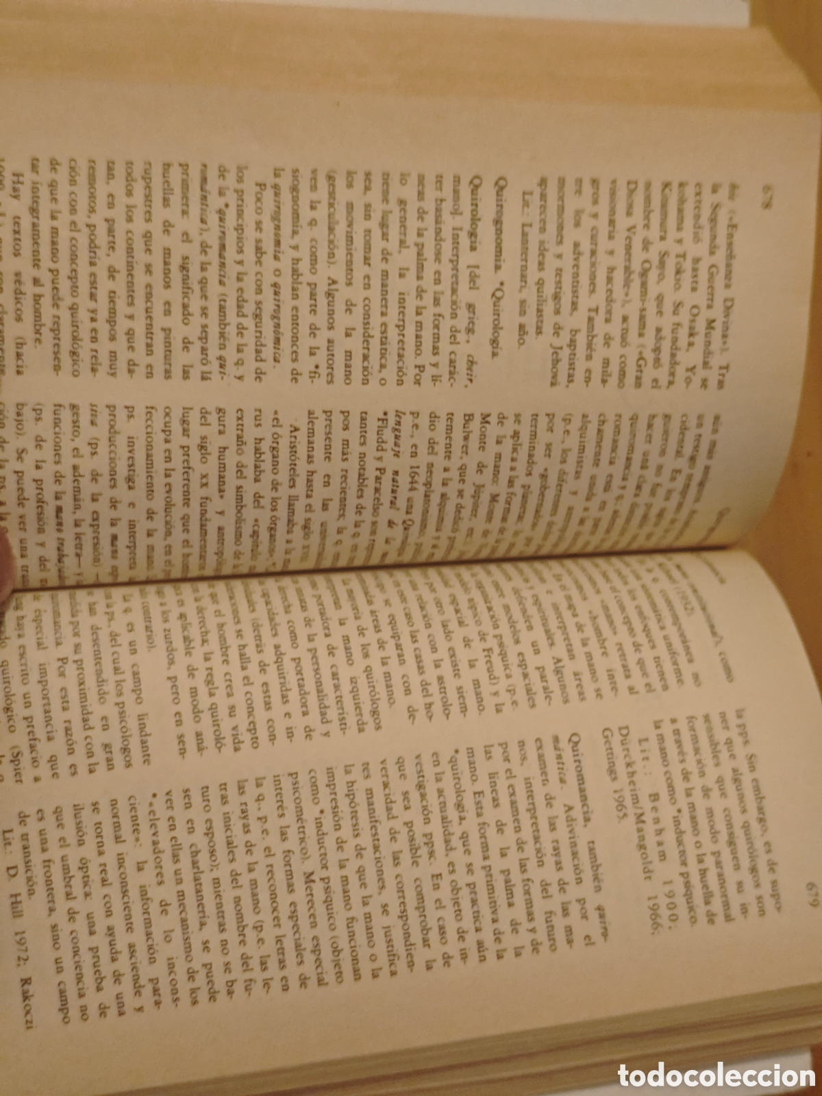 Libros de segunda mano: Diccionario de Parapsicolog&iacute;a. - Foto 9