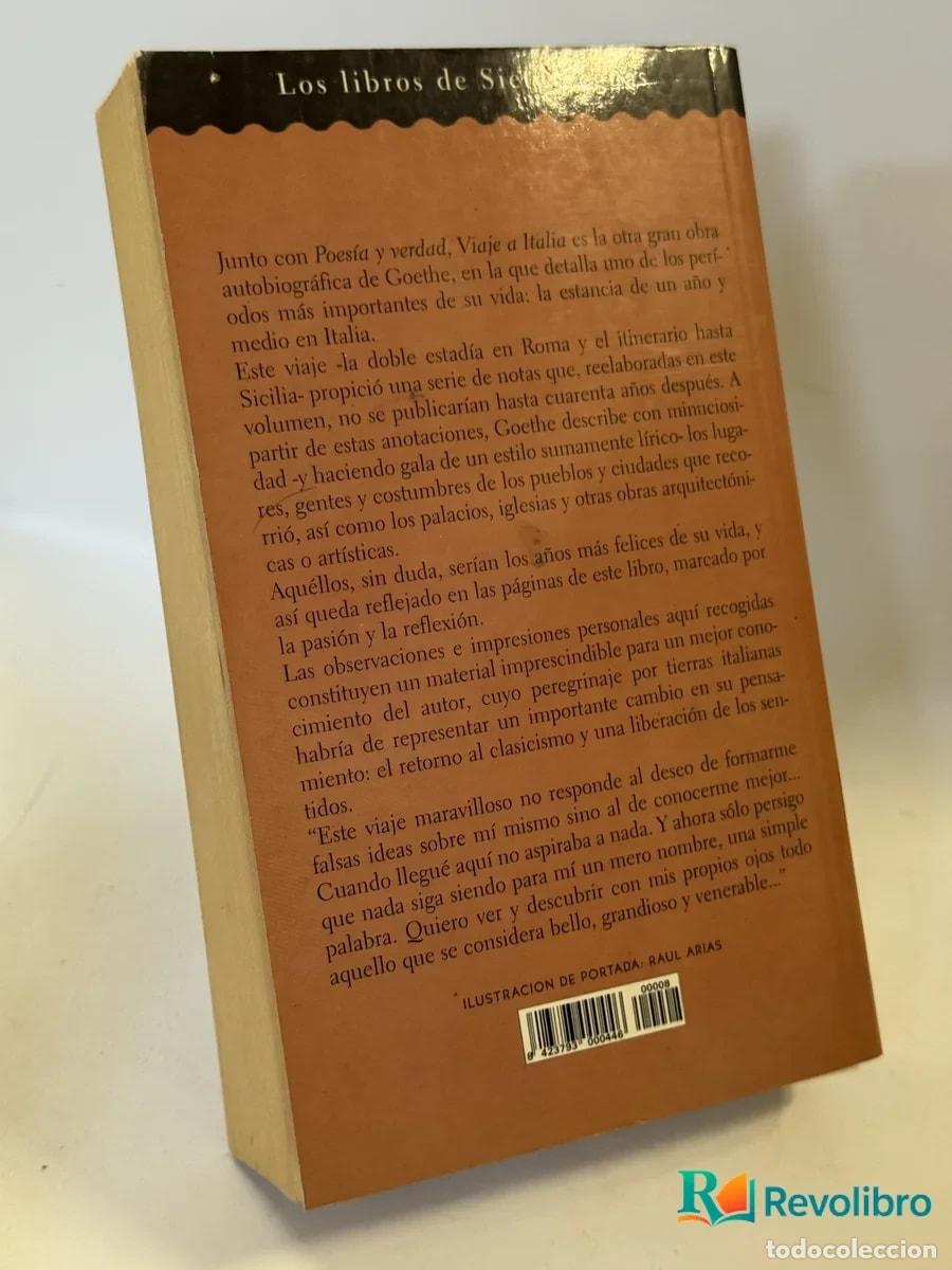 Libros de segunda mano: Viaje a Italia - Johann W. Goethe - Foto 2