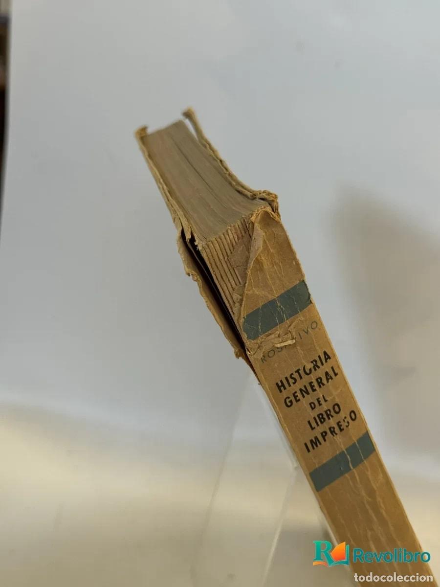 Libros de segunda mano: Historia General del Libro Impreso - Raul M. Rosarivo - Foto 4