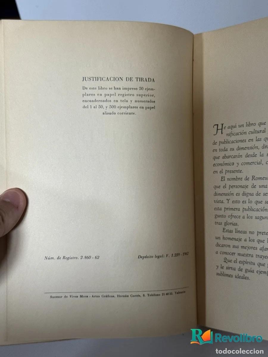 Libros de segunda mano: Romeu, h&eacute;roe de la Independencia - Jos&eacute; M.&ordf; Cueco Adri&aacute;n - Foto 2