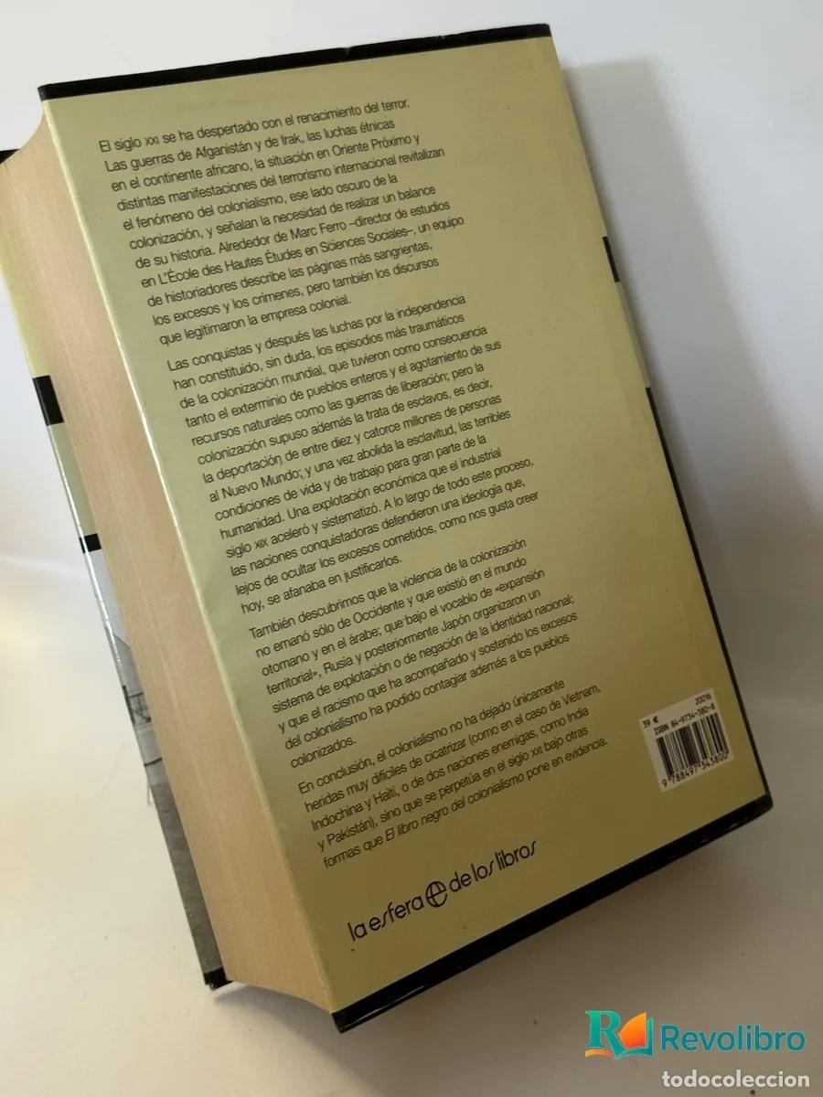 Libros de segunda mano: El Libro Negro del Colonialismo - Marc Ferro - Foto 2