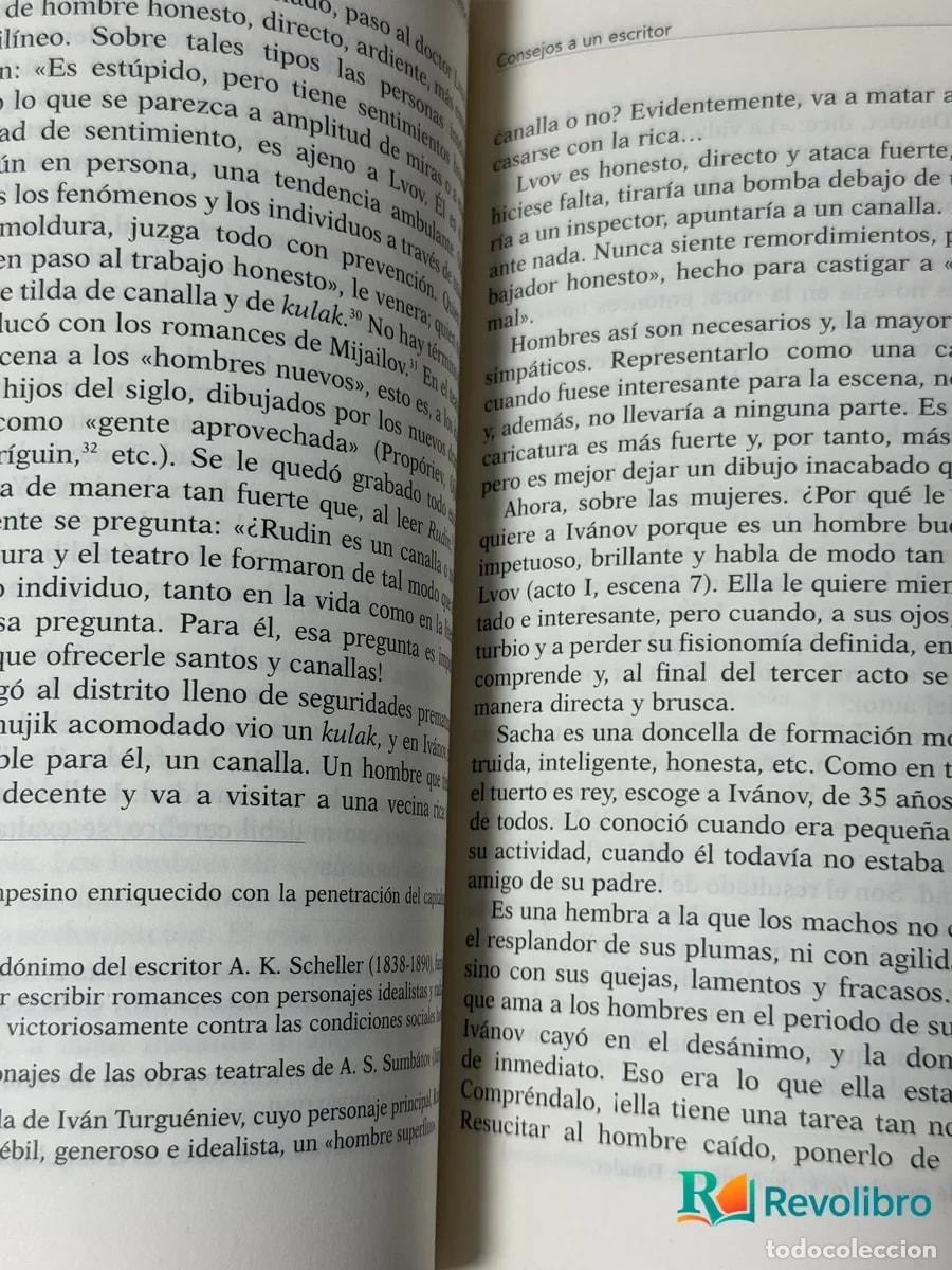 Libros de segunda mano: Consejos a un escritor - Ant&oacute;n Ch&eacute;jov - Foto 4